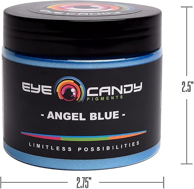 Eye Candy Pigments Premium Blue Mica Powder - Image 9