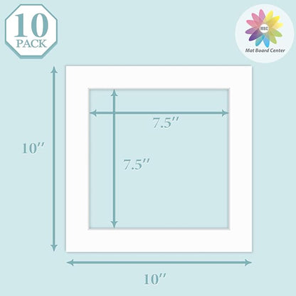 MBC Mat Board Center, 10 Pack 10x10 - Image 3