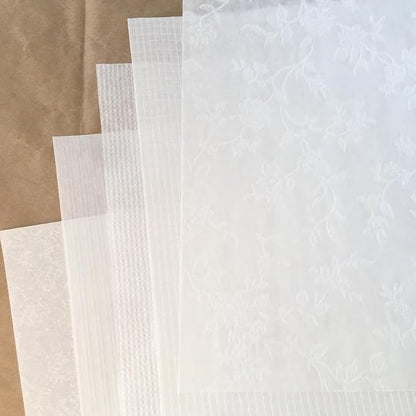20 Sheets Scrapbook Paper A5 Size Textured Papers, Junk Journaling Supplies - Image 8