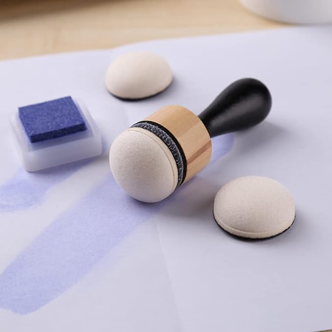 CYFUN DESIGN Ink Paints Mixing Blending Tools, Mini Replacement Foam Refills - Image 3