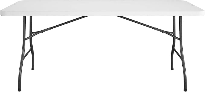 COSCO 6 Foot Blow Molded Folding Table - Image 5