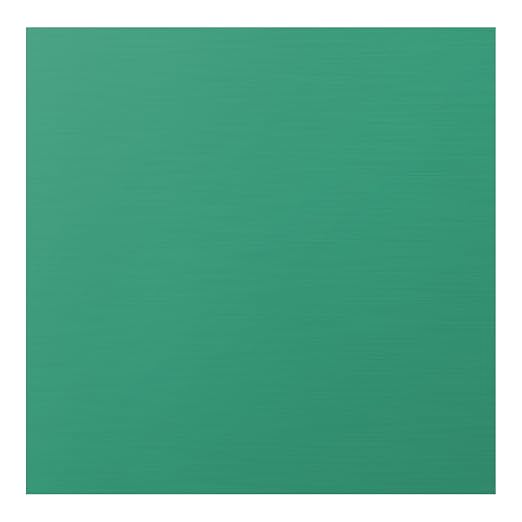 Anodized Aluminum Sheet Metal 12 x 12 x 1/32 Inch Green Anodized Aluminum Metal by CKVIHAV
