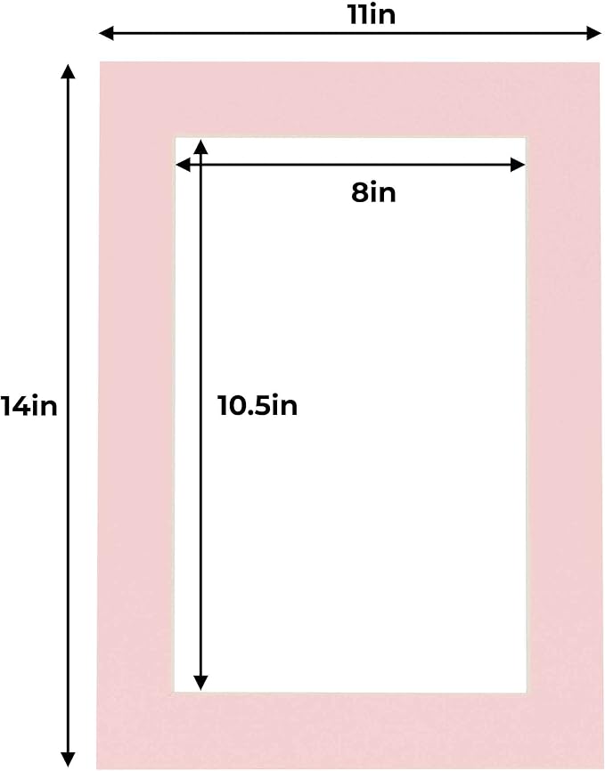 11x14 Mat for 8.5x11 Photo - Image 3