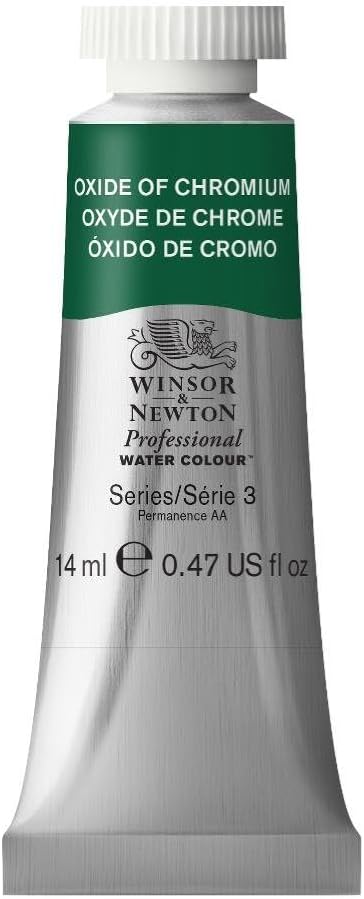 Winsor & Newton Professional Water Colour Paint, 0.47-oz Tube, Oxide of Chromium by WinsorNewton