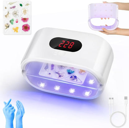 UV Light for Resin, 36W Double Side Fast Curing UV Resin Light by ENERFUN