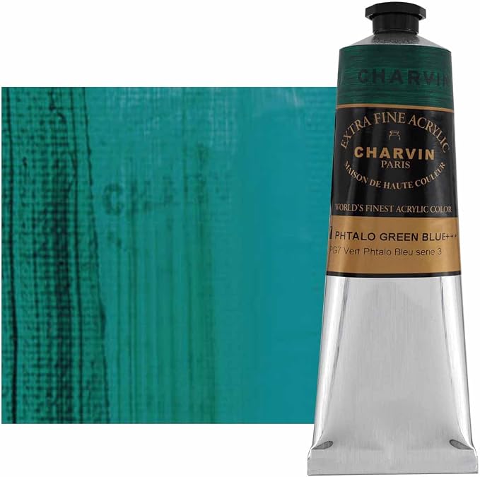 Charvin Extra Fine Professional Acrylic Paint - Image 2