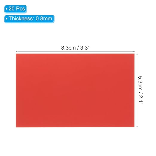 PATIKIL 2.1x3.3 Inch Anodized Aluminum Sheet Metal - Image 2