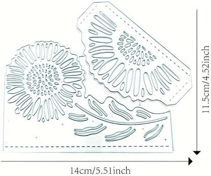 Lapoo Metal Cutting Die for Scrapbooking, 3D Backgrounds Frame New Cutting Dies - Image 3