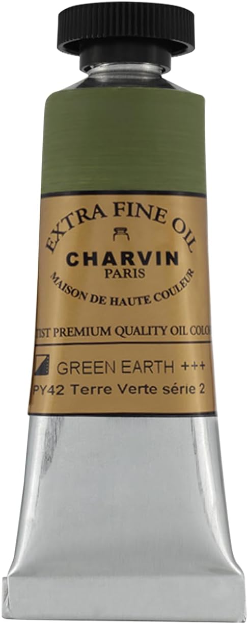 Charvin Extra Fine Oil Paint, Rich Texture, Poppy Oil-Based, Light-Fast - Image 2