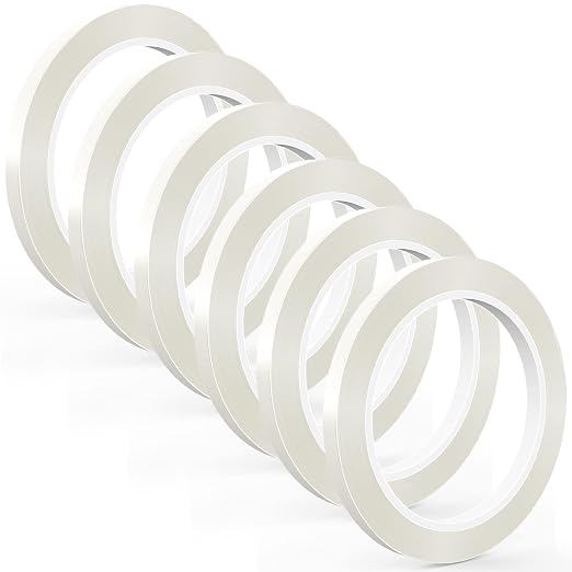GLAMFIELDS 6 Rolls 1/4" Floral Tapes, Waterproof Florist Tape by GLAMFIELDS