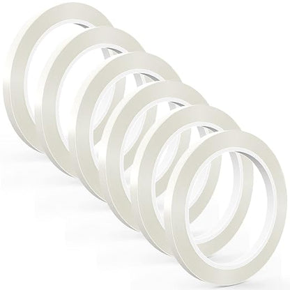 GLAMFIELDS 6 Rolls 1/4" Floral Tapes, Waterproof Florist Tape by GLAMFIELDS