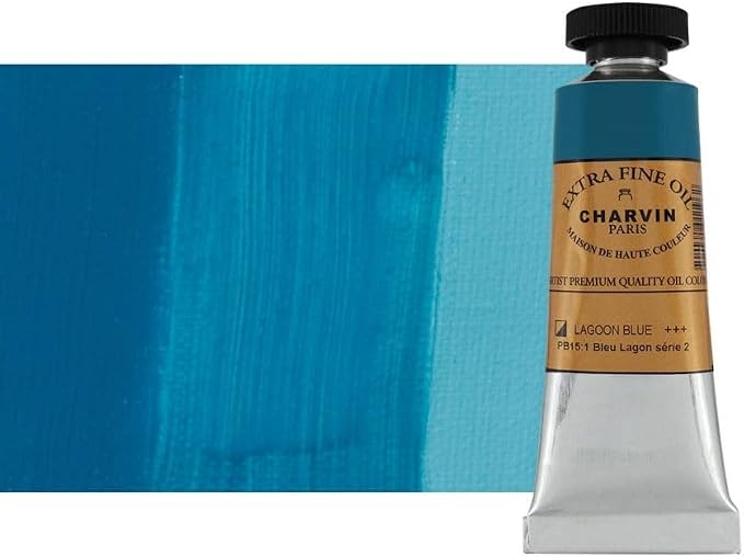 Charvin Extra Fine Oil Paint, Rich Texture, Poppy Oil-Based, Light-Fast by Unknown