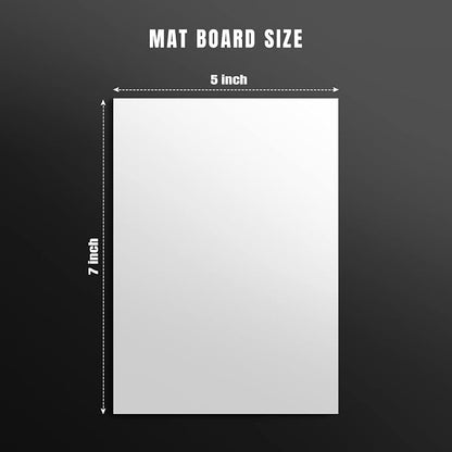 AUEAR, 15 Pack 5x7 Uncut Matte Boards - Image 2