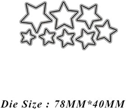 Metal Cutting Dies DIY Embossing Stencil Template Scrapbooking Card Making Mold - Image 6