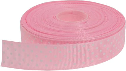Polka Dot Grosgrain Ribbon 25 Yard Each Roll 100% Polyester by Unknown