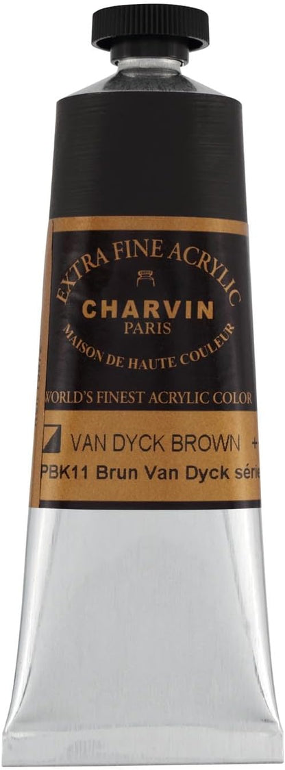 Charvin Extra Fine Professional Acrylic Paint by Unknown