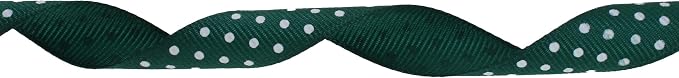 Polka Dot Grosgrain Ribbon 25 Yard Each Roll 100% Polyester - Image 2
