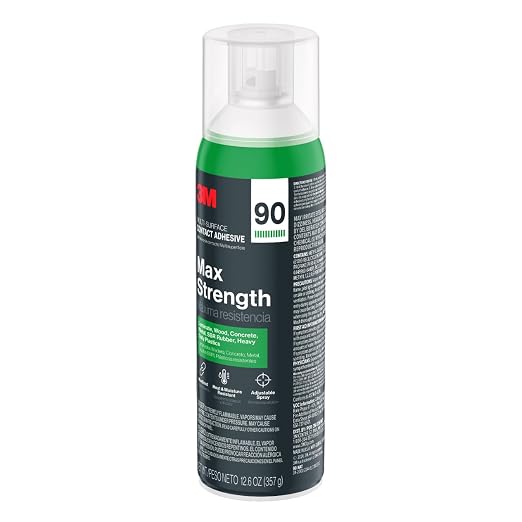3M Max Strength 90 Multi-Surface Contact Adhesive, 12.6 oz., Low VOC, Max Bond - Image 6
