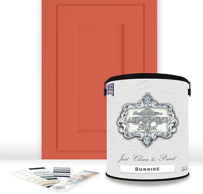 ALL-IN-ONE Paint, Durable cabinet and furniture paint. Built in primer and top by HeirloomTraditionsPaint