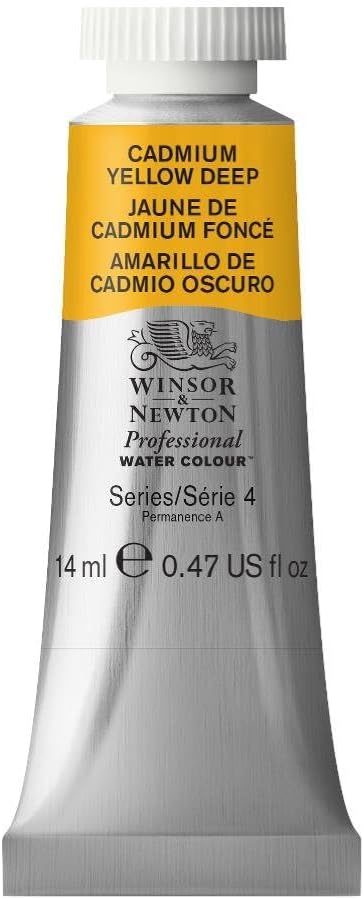 Winsor & Newton Professional Water Colour Paint, 0.47-oz Tube, Cadmium Yellow by WinsorNewton