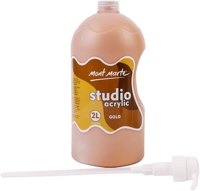 Mont Marte Discovery School Acrylic, 1/2 Gallon. Ideal by MontMarte