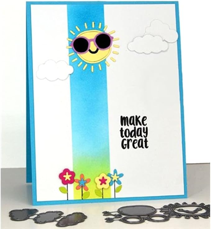 Cutting Dies for Card Making, Metal Scrapbooking Die-Cuts, DIY Bckground Frame - Image 7