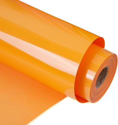RENLITONG Matte Yellow Orange Iron on Vinyl Roll by RENLITONG