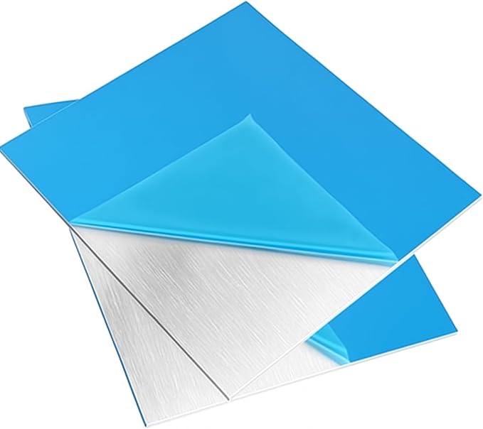 Amyhill 12 Pcs 6061 T651 Aluminum Sheet Metal 12 x 12 x 1/64 Inch Thin Flat - Image 4