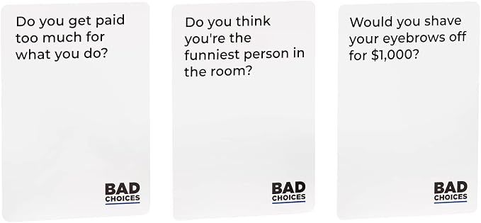 BAD CHOICES Party Game - Image 4
