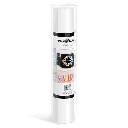 TECKWRAP 001 Smart Adhesive Vinyl Permanent, 13in x 5ft, Vinyl by TECKWRAP
