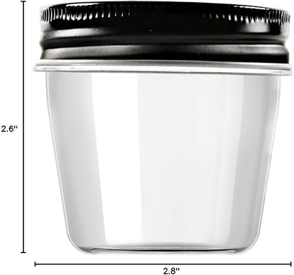 Novelinks 4 oz Clear Plastic Jars - Image 8