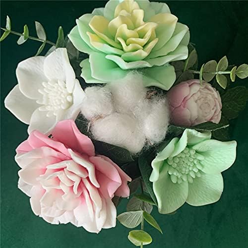 Flower Resin Crafts Mould 3D Flower Epoxy Resin Silicone Mould Bouquet Candle - Image 6