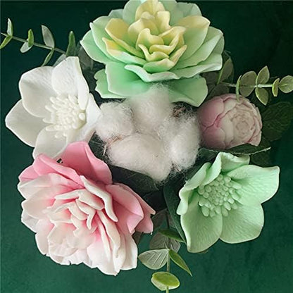 Flower Resin Crafts Mould 3D Flower Epoxy Resin Silicone Mould Bouquet Candle - Image 6