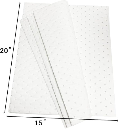 Autocare Heavyweight Oil Absorbing Pads | White Absorbing Heavy Weight Oil-Only - Image 6