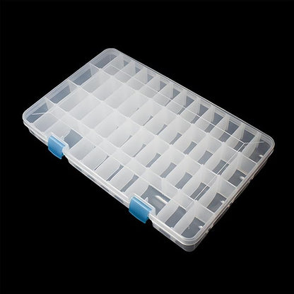 24 Grids Clear Plastic Organizer Box - Image 3