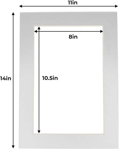 11x14 Mat for 8.5x11 Photo - Image 3