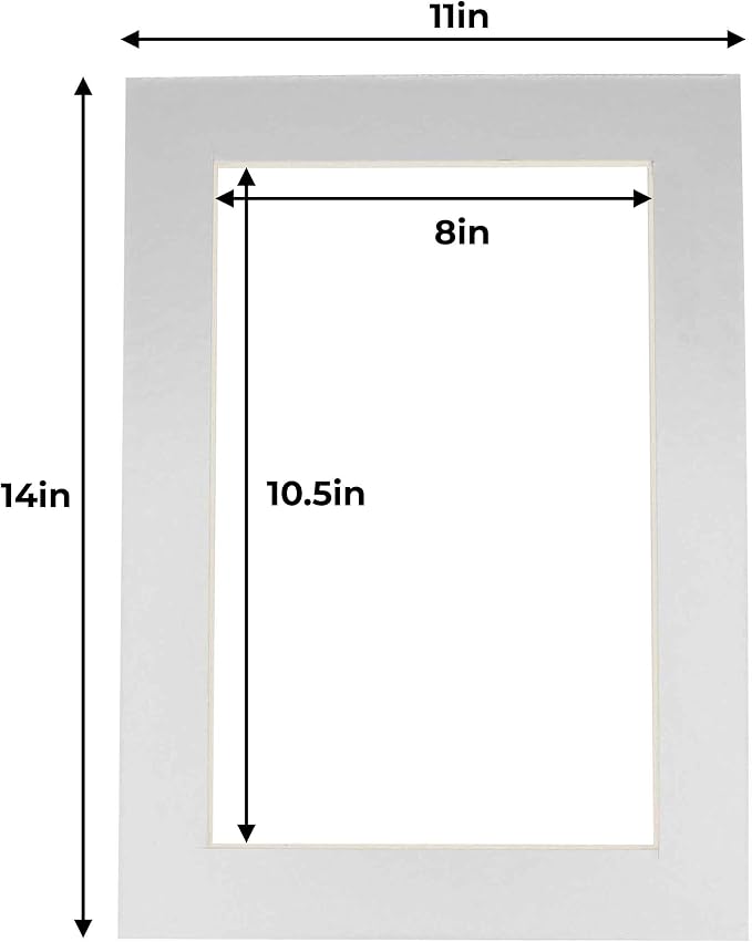 11x14 Mat for 8.5x11 Photo - Image 3