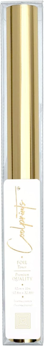 Coolprints Foil for Laminator and Laser Printer, Foil for Toner, Basic Colors by Coolprints