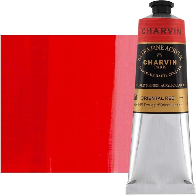 Charvin Extra Fine Professional Acrylic Paint - Image 2