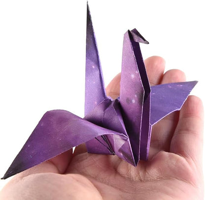 Origami Paper Kit 100 Sheets 70GSM 6 Inch Square Double Sided Color 100 Vivid - Image 5