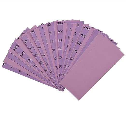 Sandpaper 120 to 3000 Grit, Wet Dry Sanding Sheets, High Performance Ceramic by MAXMAN