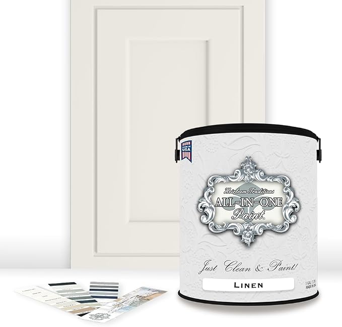 ALL-IN-ONE Paint, Durable cabinet and furniture paint. Built in primer and top by HeirloomTraditionsPaint