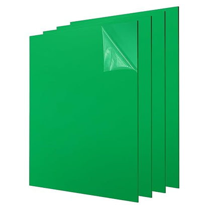 uxcell 4Pcs Acrylic Sheets 8x8 Inch Acrylic Panel 1/8 Inch-3mm Plastic Board by uxcell