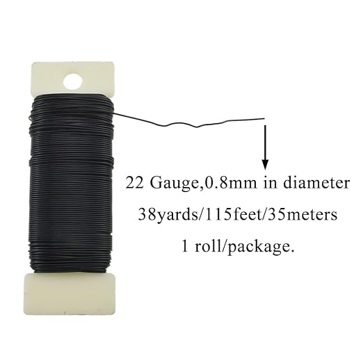 HAHIYO 22Gauge Black Wire - Image 2