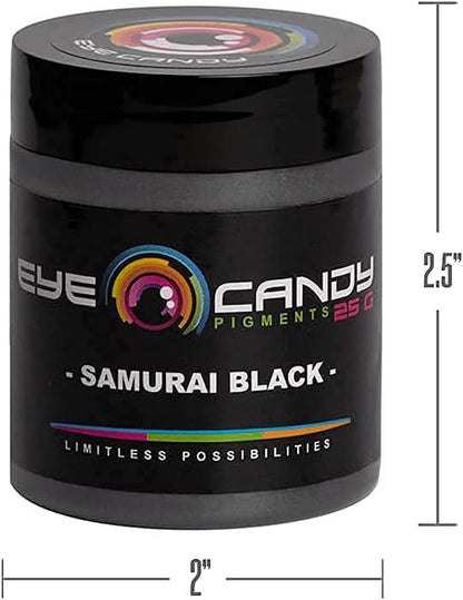 Eye Candy Pigments Premium Black Mica Powder - Image 6