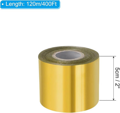PATIKIL 2"x400Ft Hot Stamping Foil Paper, Heat Transfer Hot Stamping Paper Foil - Image 2
