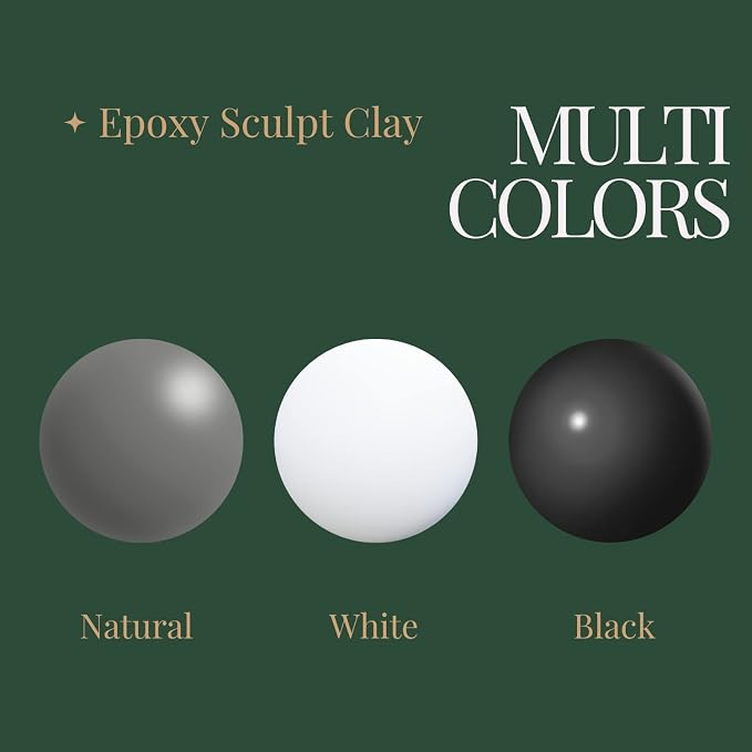 Smalltongue AB Epoxy Sculpt Clay, 2 Part Modeling Compound 2 Pound, Epoxy - Image 4