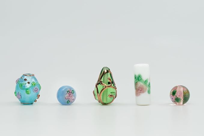 10 pcs Mix of Bohemia Lampwork Czech Glass Beads - Image 3