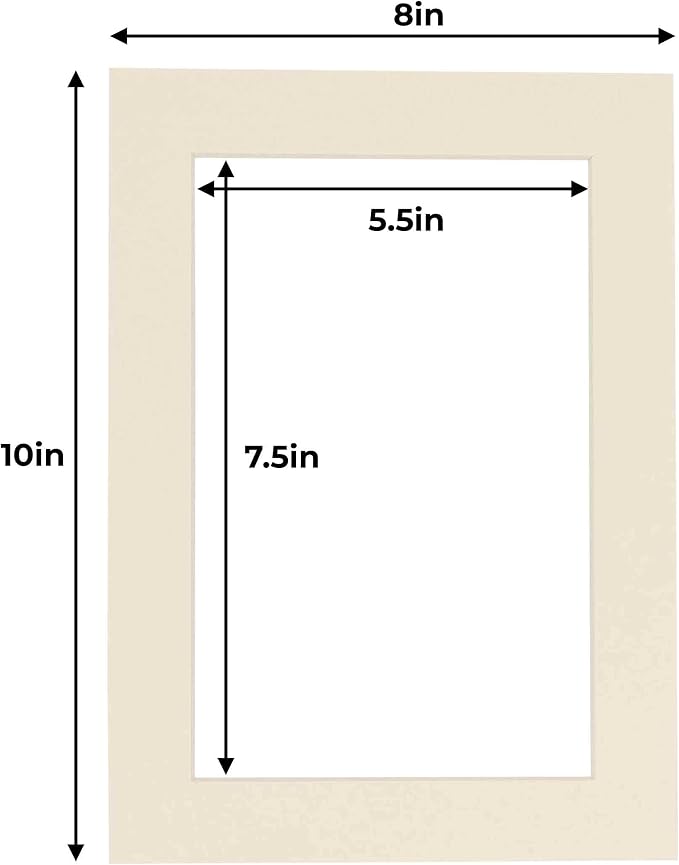 6x8 Mat for 8x10 Frame - Image 3