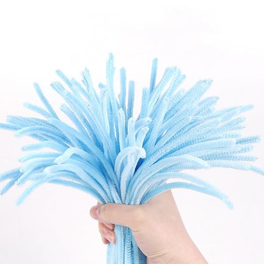 300 Pieces Pipe Cleaners Chenille Stem, 3 Pastel Candy Color Pipe Cleaners Set - Image 6
